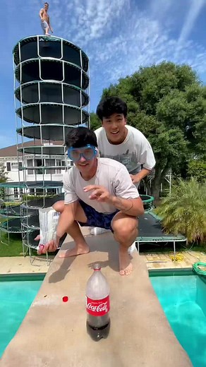 The Craziest Coke Explosion Ever! #reels | coming2theville