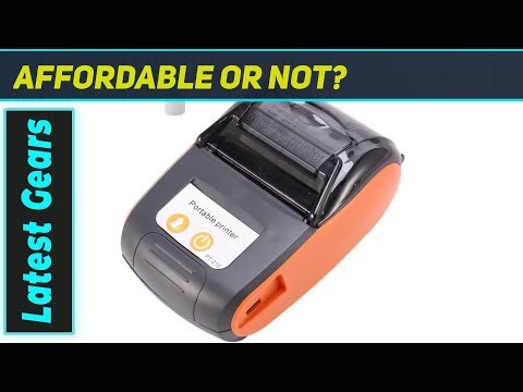 The Best 58mm Bluetooth Thermal Receipt Printer for Android & Windows