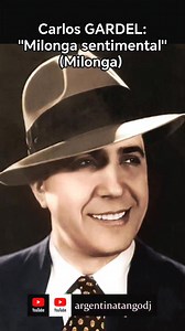 111K views · 5.3K reactions | Carlos GARDEL:"Milonga sentimental" (Milonga) #tango #tangomilonguero #tangomilonga #tangobuenosaires #tangoargentino #musicapopular #milonga #tangodj #musicaargentina #buenosaires #argentina #tangodance #milonguero #tangomusic #tangomarathon #argentinetango #musica #TDJ | Tango DJ | Facebook