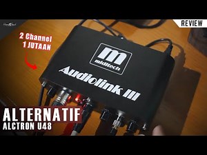 Miditech Audiolink III Soundcard Recording Test Demo [] INDONESIA