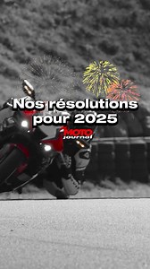 À fond pour 2025 🧨! Toute l'équipe de Moto Journal vous souhaite à tous une bonne année 🎆✌🏻 | Moto Journal