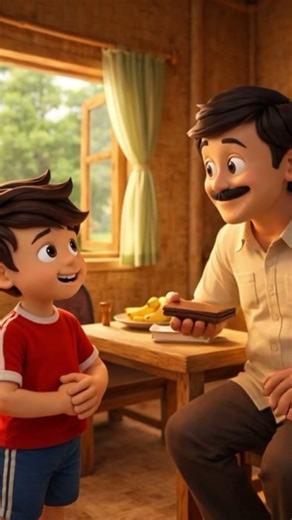 Cecep Menemukan Dompet #shorts #jujur #cerita #animasi