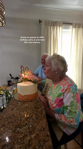 Memorable 80th Birthday Party for Beloved Granny by mackjohnson TikTok