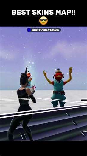 BEST 1V1 MAP with SKINS in FORTNITE #foryou #fortnite #1v1