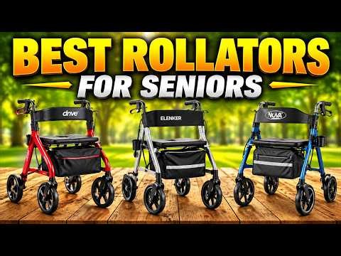 10 BEST ROLLATORS FOR SENIORS IN 2026