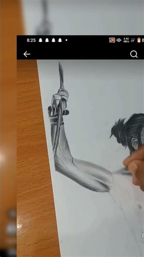 drawing video the drawing of Shahrukh Khan that the doing the character of Pathan