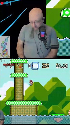 Second Yoshi's Island 4 Shell Jump! | #ronaacode on #Twitch