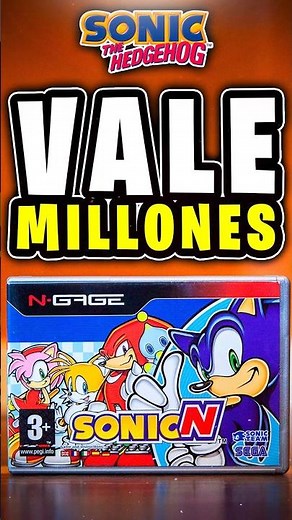 EL SONIC QUE VALE MILLONES #sonic #sega #sonichistory #retrogaming #sonicfans