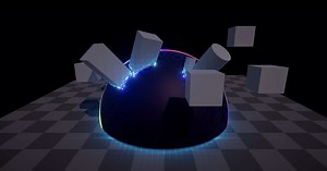 Check Out This Sparkly Black Hole Unity Shader