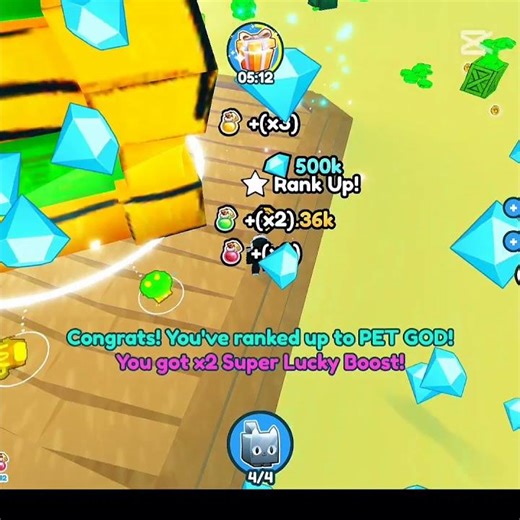 New Rank in Pet Simulator X!🐕🔥|Tags: #roblox #pet #shorts #viral #2025 #2026 #ytshorts #yt #edit