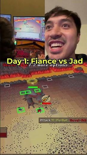 Day 1 of teaching my Fiance to beat Jad #osrs #runescape