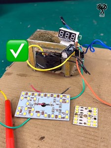 219K views · 1.3K reactions | A 12V transformer converted into a led light tester circuit | Creative Own | Facebook