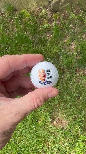 Funny Golf Balls Gag Gift Help I'm Lost Joe Biden Golf Ball, Golfer Balls Gift Confused Sleepy Joe Funny Gag Gift for Men Him Christmas Gift - Etsy