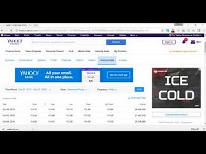 Analyze Financial Data in Excel #01: Connect to web w/ Power Query