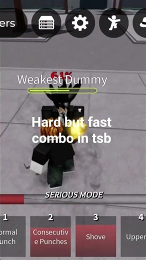 hard but fast combo in tsb