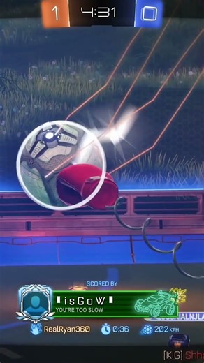 Punch by teammate | Rocket League