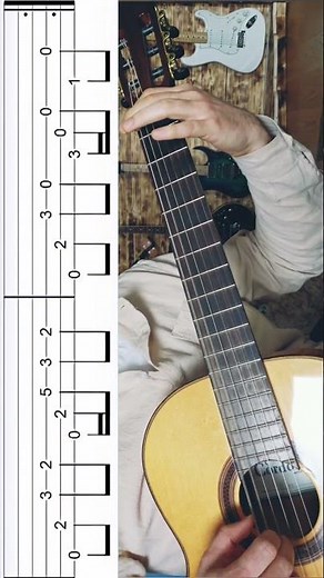 Metallica - Harvester of sorrow clean riff free guitar tab tutorial lesson