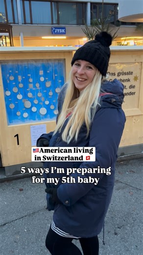 Allison - American mom in Switzerland on Instagram: "How do you prepare for a new baby? ☺️ When our oldest was born we were living in my parents in law’s attic having already sold all our furniture and sent half our belongings back to the states as we thought we were moving back. 🙃 Our oldest daughter slept in a pack and play for 9 months and we used a dresser as a diaper changing table and she had almost no toys 🙈 So I know it’s possible with next to nothing ☺️ 7.5 years later and we have mov