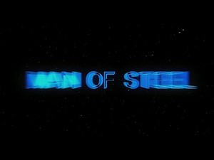 Man of Steel as the Original Superman Intro