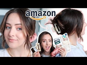 2021 Hairstyles Using AMAZON Hair Accessories!