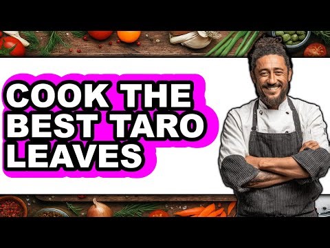 How to Cook Taro Leaves
