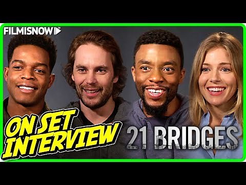 21 BRIDGES | On-set Interview with the Cast