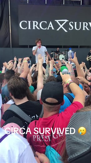 The best band in the world is back Ⴟ @Circa Survive @Anthony Green #circasurvive #warpedtour #nj