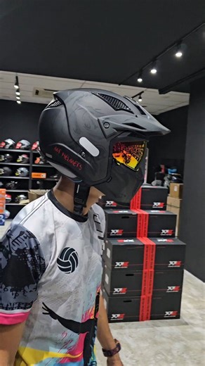 Biker Store KL on Instagram: "Thanks bossku support🙏🏻🙏🏻🙏🏻 MT Street Fighter SV-S Darkness Grey Helmet Harga #BikerStoreKL @RM650 Catalogue Whatsapp👇👇👇 https://wa.me/c/60126446959 Shopee Biker Store KL👇👇👇 https://shopee.com.my/bikerstorekl?smtt=0.0.9 The new MT Helmets Streetfighter is a Crossover open face jet helmet with a removable mask, removable peak and drop down innner sun visor. The Streetfighter has removable and washable cheek pads and a fire retardant fabric lining. For saf