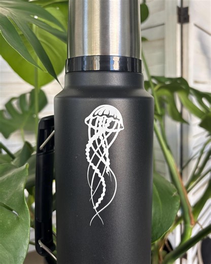 White 3" Jelly Fish Ocean Animal Hawaii Vinyl Decal Car / Truck Window Sticker - Etsy