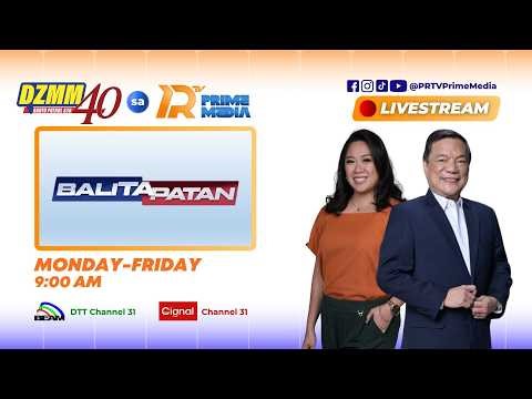 BALITAPATAN | APRIL 24, 2026 | DZMM sa PRTV Prime Media