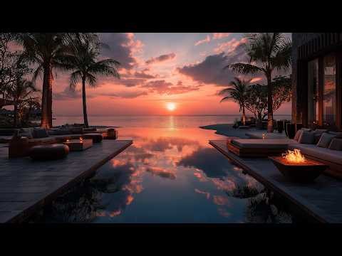 Deep Lounge Community 🎧 Elegant Deep House Mix Sax | Sunset Infinity Pool
