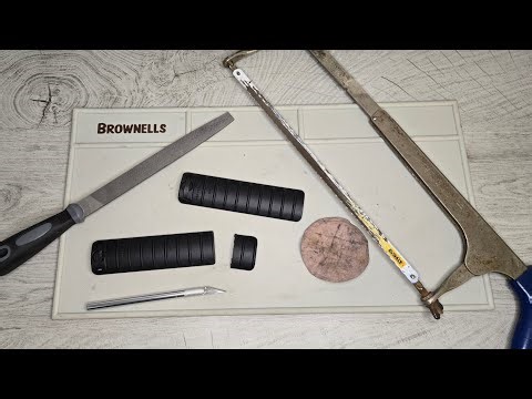 Custom Kights Armament (KAC) rail cover lengths, DIY edition!