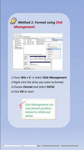 How to Format to FAT32 on Windows 11 [2 Ways] #format #fat32 #filesystem #windows11