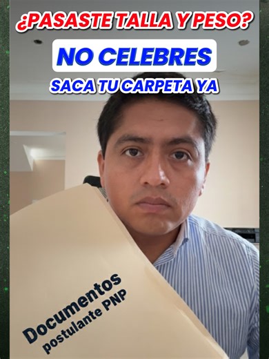 Documentación y Certificados para Ingreso PNP