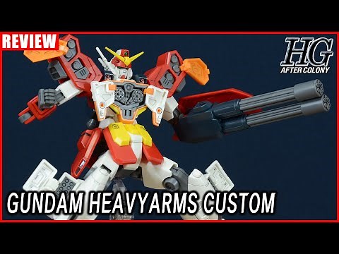 HGAC 1/144 XXXG-01H2 GUNDAM HEAVYARMS CUSTOM [REVIEW]