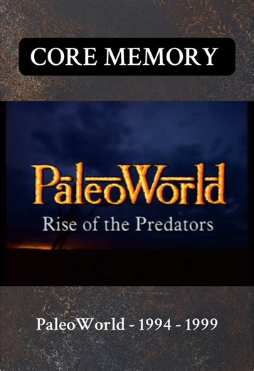 Paleoworld is widely regarded as the first multi-season major TV series fully dedicated to paleontology, paving the way for many later dinosaur/prehistoric life shows.🦕 #dinosaur #jurassicpark #90stv #90sthrowback #paleontology