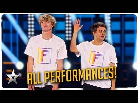 All Performances from INCREDIBLE and UNIQUE Dance Duo "Funkanometry"! | Got Talent Global