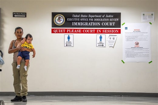 As immigration courts face backlog, DOJ cuts dozens of judges