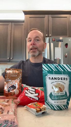 Trying holiday candy! What’s your favorite holiday flavor? #candy #candyreview #snickerdoodle #peppermint #sugarcookie #chocolate #tastetest #holidays #foodfinds #foodreels | Anidas the Foodie