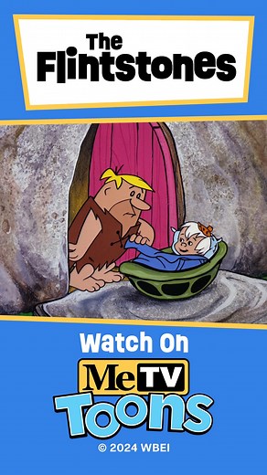 When Barney met Bamm-Bamm!🥺 Do you remember this episode of "The Flintstones", "Little Bamm-Bamm"? It's one of the best! #TheFlintstones #classiccartoons #MeTVToons | MeTV Toons