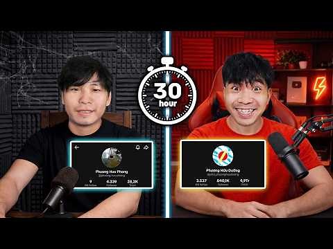PHD | 30 Giờ Khởi Nghiêp Làm Idol Tik Tok | Phát Hiện Gian Lận