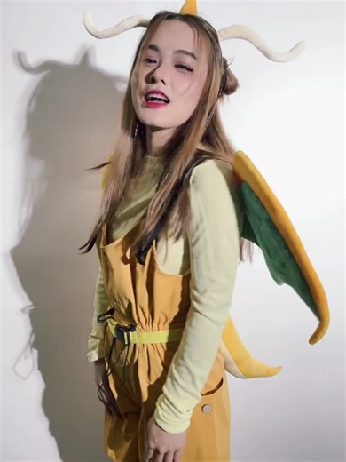 Yellow Costume Headband Horns, Wings and Tail Cosplay for Both Kids and Adults - Etsy