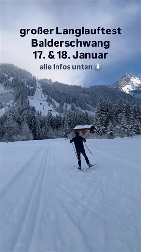 Sport Schindele on Instagram: "❄️ großer Langlauftest Balderschwang 17. & 18. Januar ❄️ Seid Dabei und teste dich durch das aktuelle Skating-Equipment verschiedener Hersteller! 🤩 Es werden Mini-Langlaufkurse angeboten. Die Anmeldung hierfür erfolgt erst vor Ort. Zusätzlich ist auch Equipment für Kids vor Ort, bitte beachtet aber das dies begrenzt ist. 👧 Wo? Alpengasthof Schwabenhof (Balderschwang) Wann? 17. & 18. Januar ab 09:00 Uhr Kosten? kostenfreier Test (Mini-Langlaufkurse 10€/Person) Wir