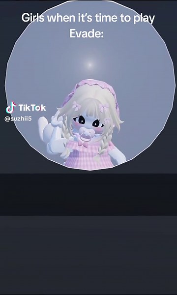 Girls Ready to Play Evade in Roblox