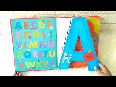 My Awesome Alphabet Board Book (with letter-shaped pages)
