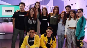 Miss World Philippines 2017 and BYS Ambassador Laura Lehmann dropped by the MYX studio to help the #MYXVJSearch2018 finalists boost their confidence as they get ready for their challenges! | MYX Global