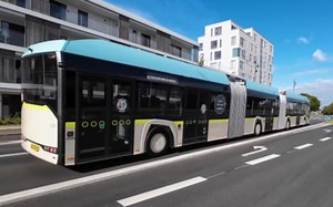 丹麦首条BRT线路开线相关视频搬运～双铰接巴士还是挺好看的～巨龙车公交车公共汽车公共交通巴士bu火车迷s～