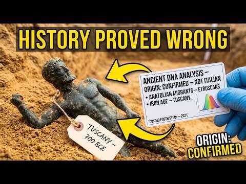 Ancient DNA Just Exposed Rome's Biggest Lie (The Etruscans Were NEVER Italian)