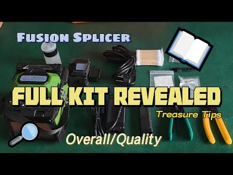 Fusion Splicer UNBOXING Is This Professional Kit #fusionsplicer #fiberoptic