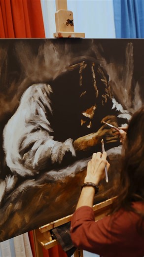 133K views · 7K reactions | As I created this painting, the Holy...